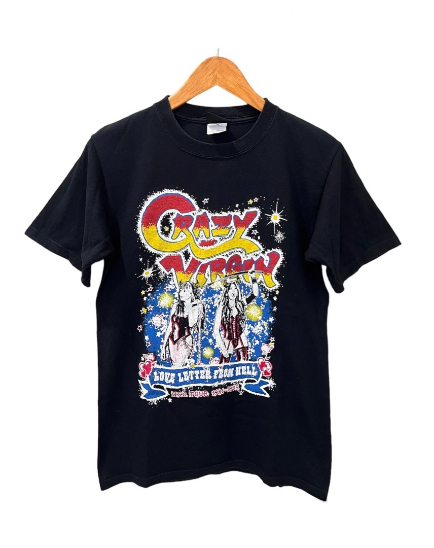 VINTAGE CRAZY VIRGIN BAND TEE, Men's Fashion, Tops & Sets, Tshirts