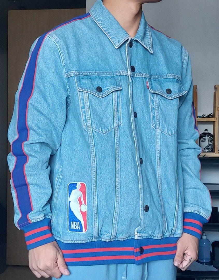 Levi's nba sale jean jacket