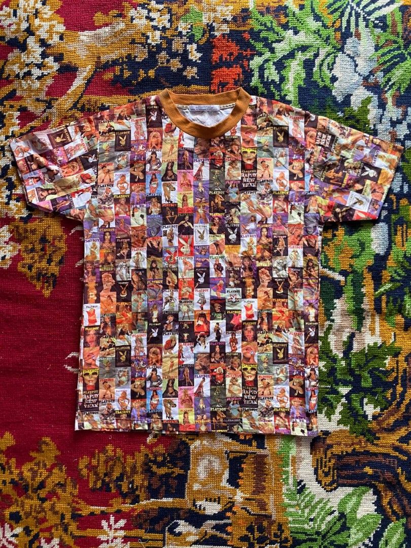 Vintage Playboy Magazine Issue Cover AOP T shirt