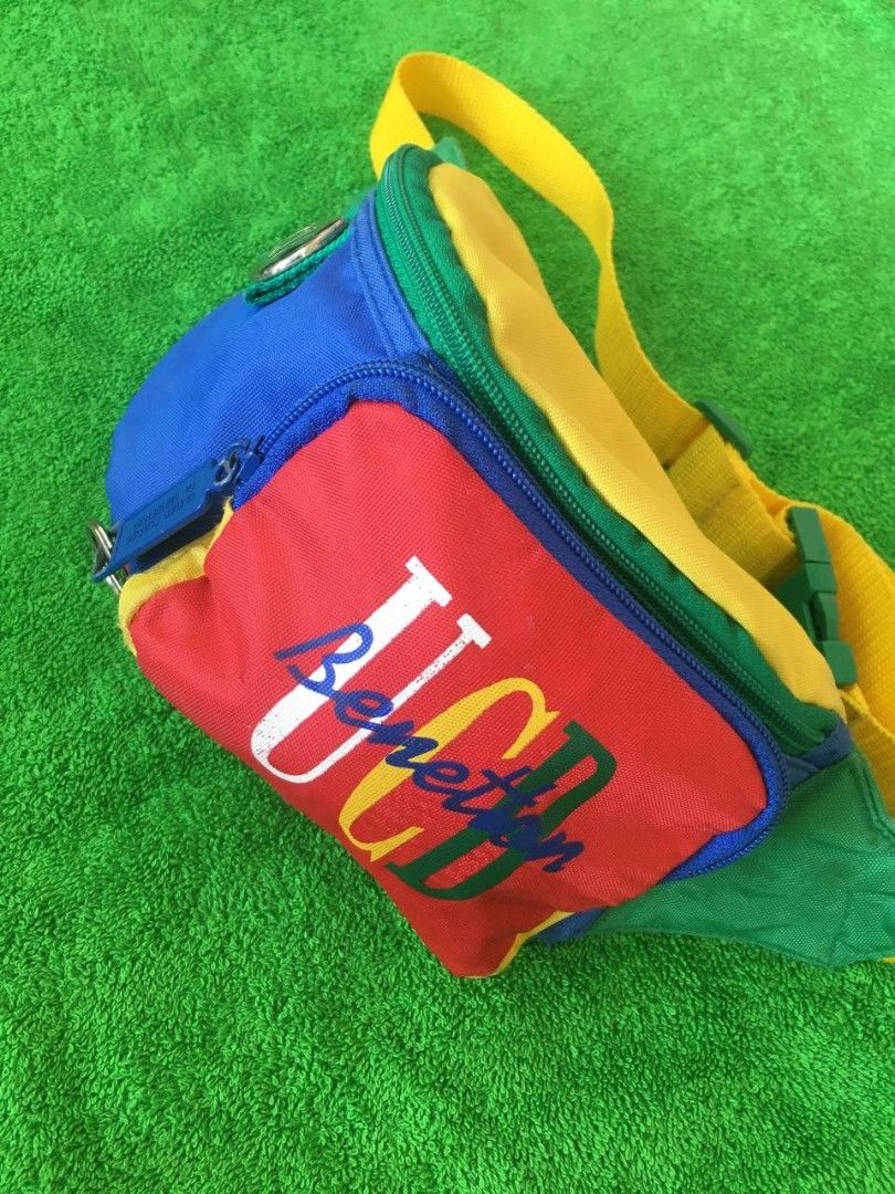 United Colors Of Benetton Kız Çocuk Bordo Parıltılı Logo Baskılı Ribanalı Bisikl