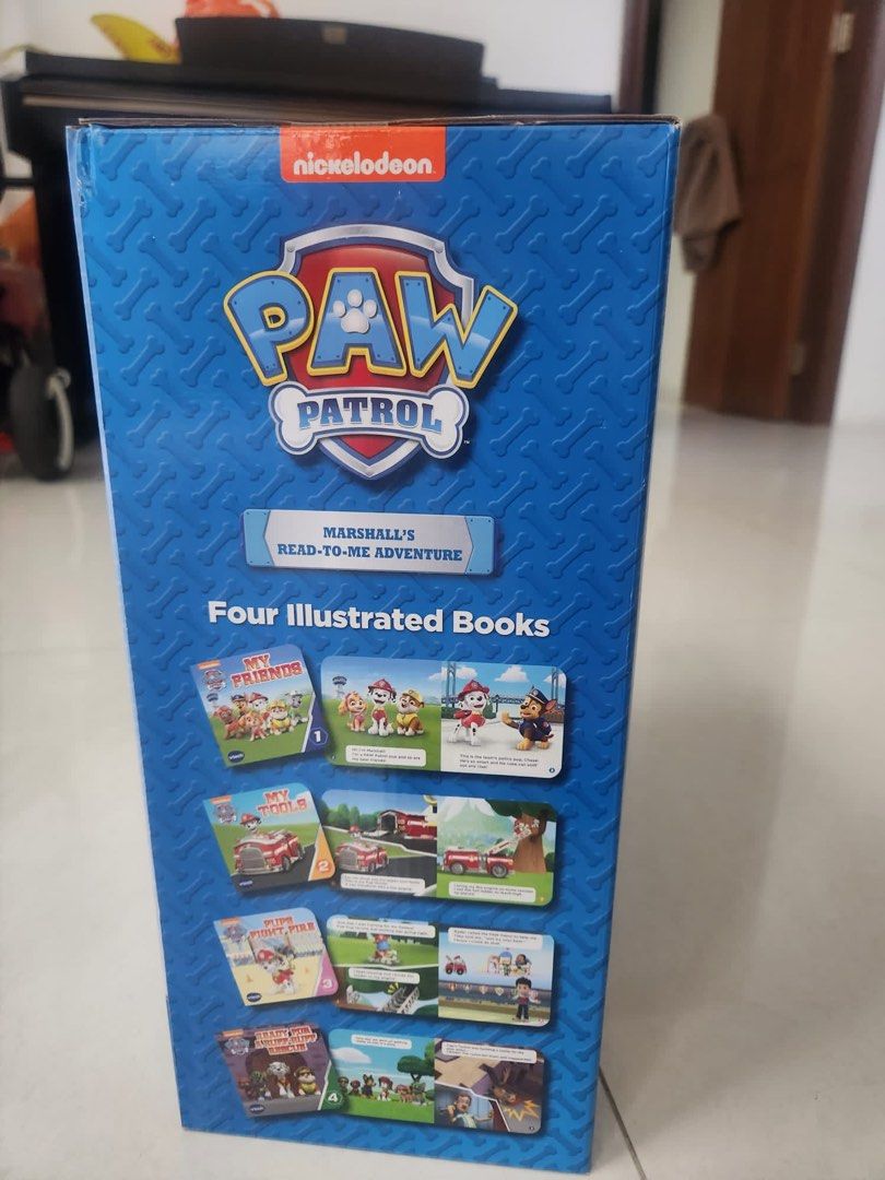 VTech PAW Patrol Marshall Read-to-Me Plush - Interactive Storybook Toy For Ages 2-5