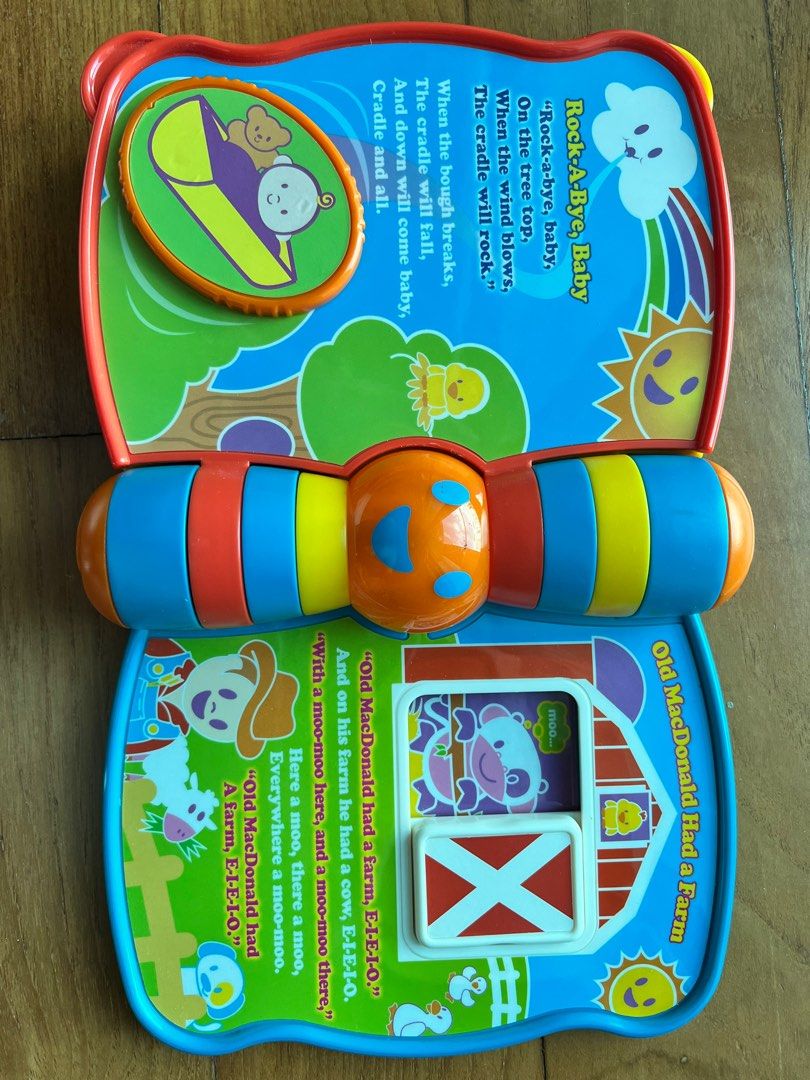 VTECH Peek A Boo Book, Babies & Kids, Infant Playtime on Carousell