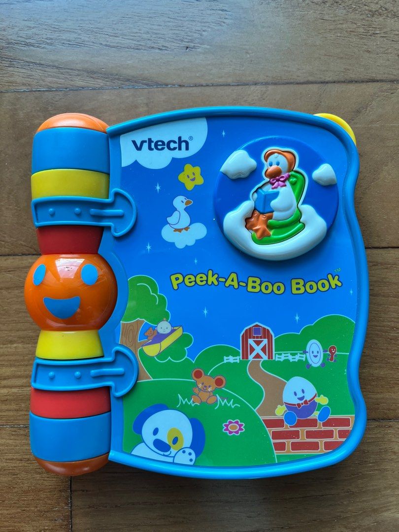 VTECH Peek A Boo Book, Babies & Kids, Infant Playtime on Carousell