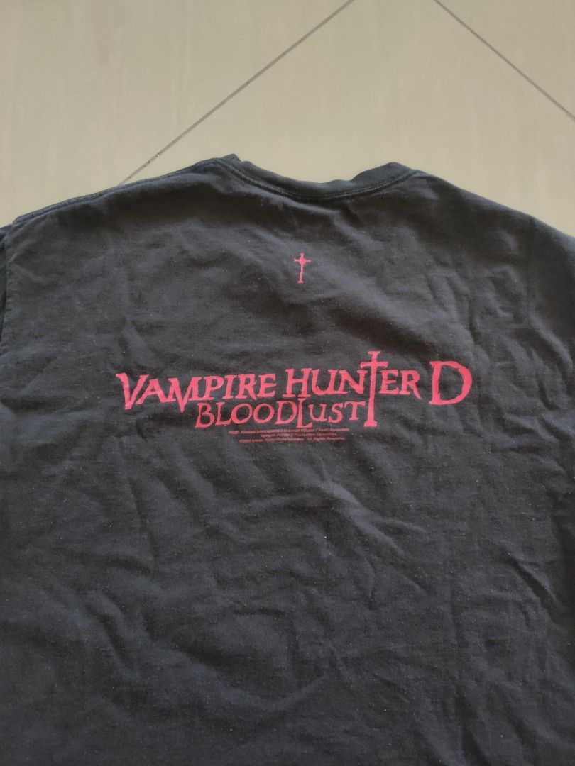 Vtg 00s Vampire Hunter D Bloodlust Movie Promo Tee, Men's Fashion