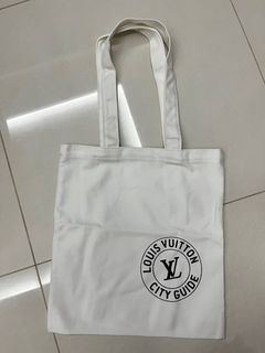 LV Louis Vuitton City Guide Event Exhibition Exclusive Tote Bag