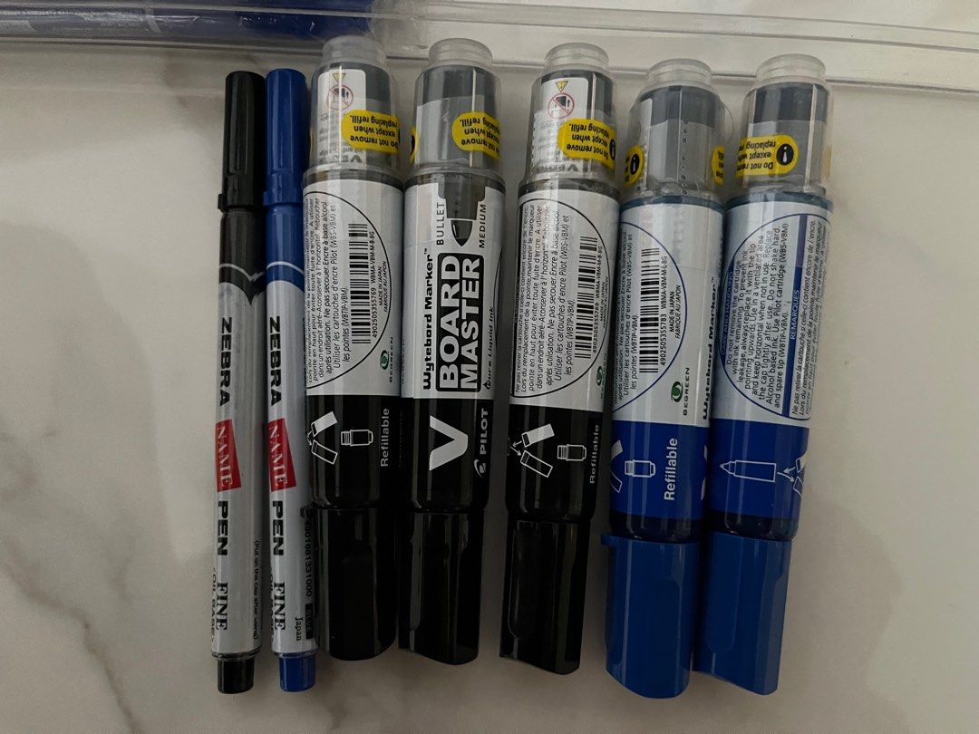 Whiteboard Markers, permanent markets, Hobbies & Toys, Stationery & Craft, Other Stationery