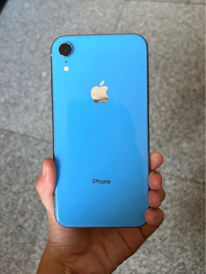 [WTS] iPhone XR blue 128GB, Mobile Phones & Gadgets, Mobile Phones