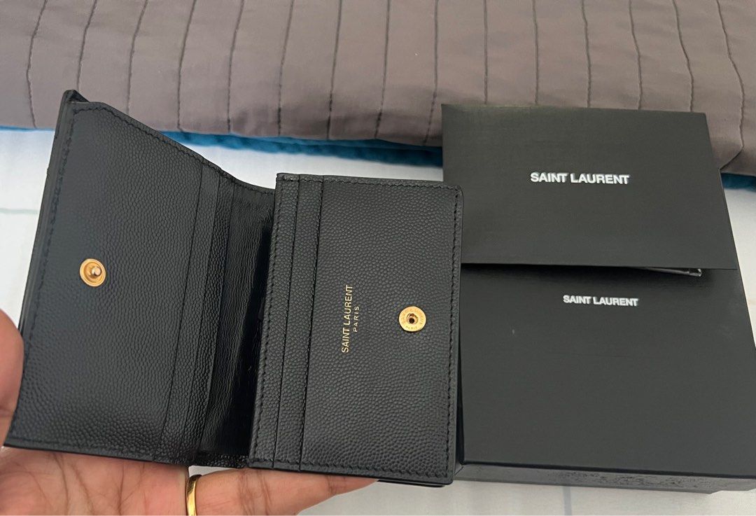 cassandre ysl matelasse wallet flap card case longchamp bag｜TikTok Search