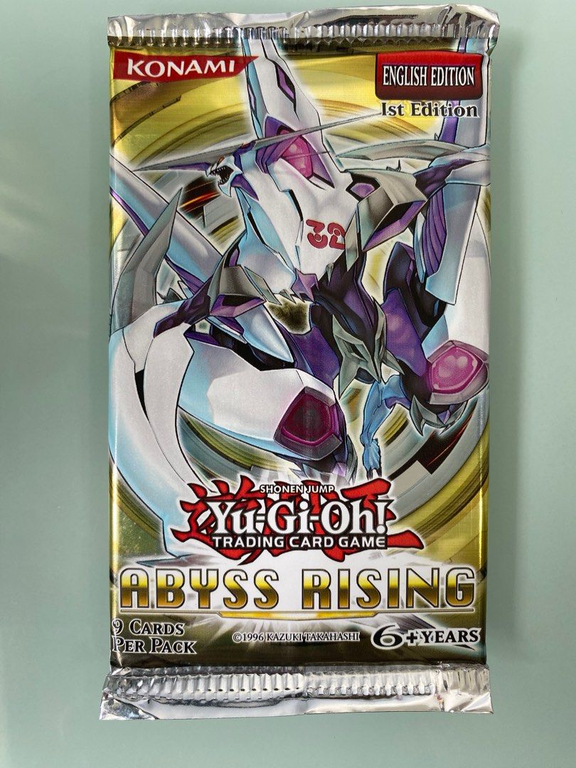 Yugioh Abyss Rising 1st Edition Booster Pack [ABYR] 2012, Hobbies & Toys,  Toys & Games on Carousell