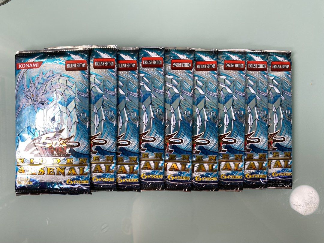 Yugioh Hidden Arsenal Booster Pack [HA01], Hobbies & Toys, Toys & Games on  Carousell
