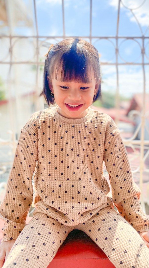 Zara kids top and bottom matching set on Carousell