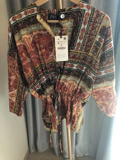 Zara Print Top
