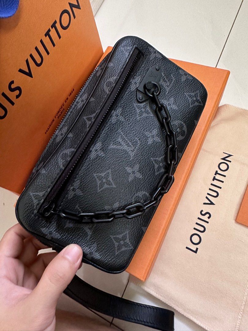 Louis Vuitton Pochette Volga Prism, Luxury, Bags & Wallets on Carousell