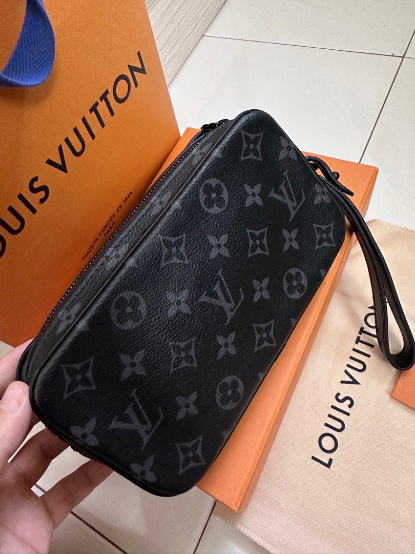 Louis Vuitton Pochette Volga Prism, Luxury, Bags & Wallets on Carousell