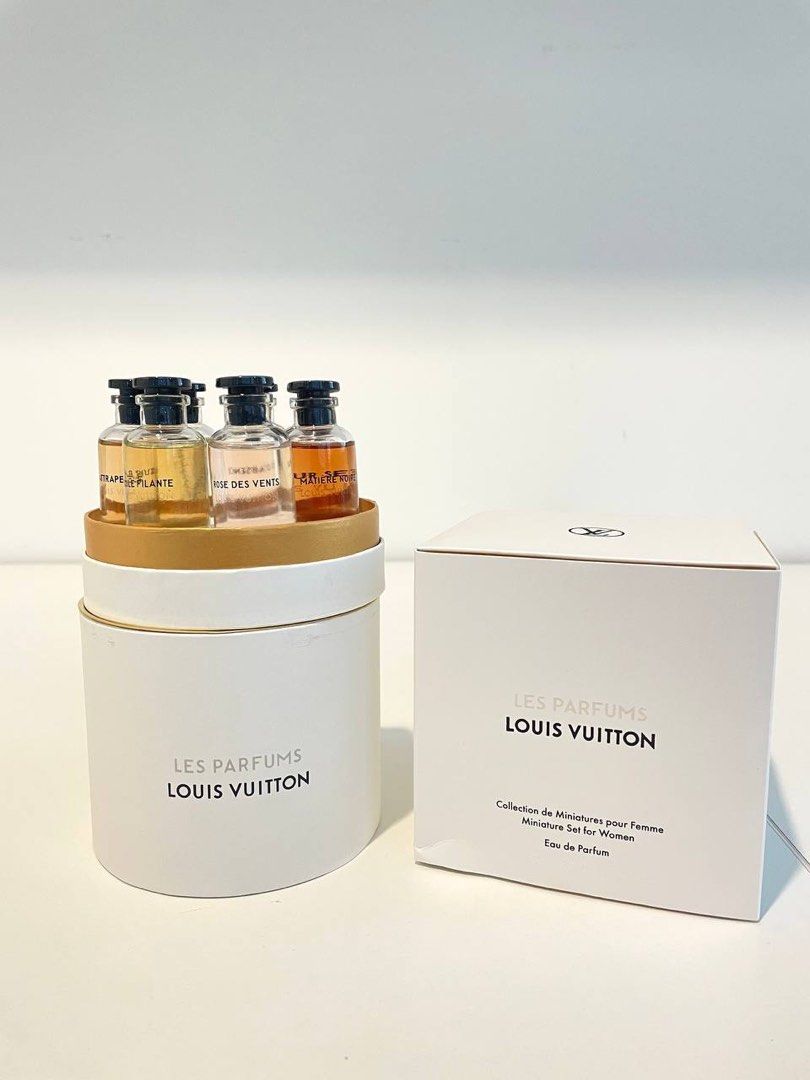 ORIGINAL] LOUIS VUITTON LES PARFUMS 7IN1 MINIATURE SET FOR WOMEN (WPB),  Beauty & Personal Care, Fragrance & Deodorants on Carousell