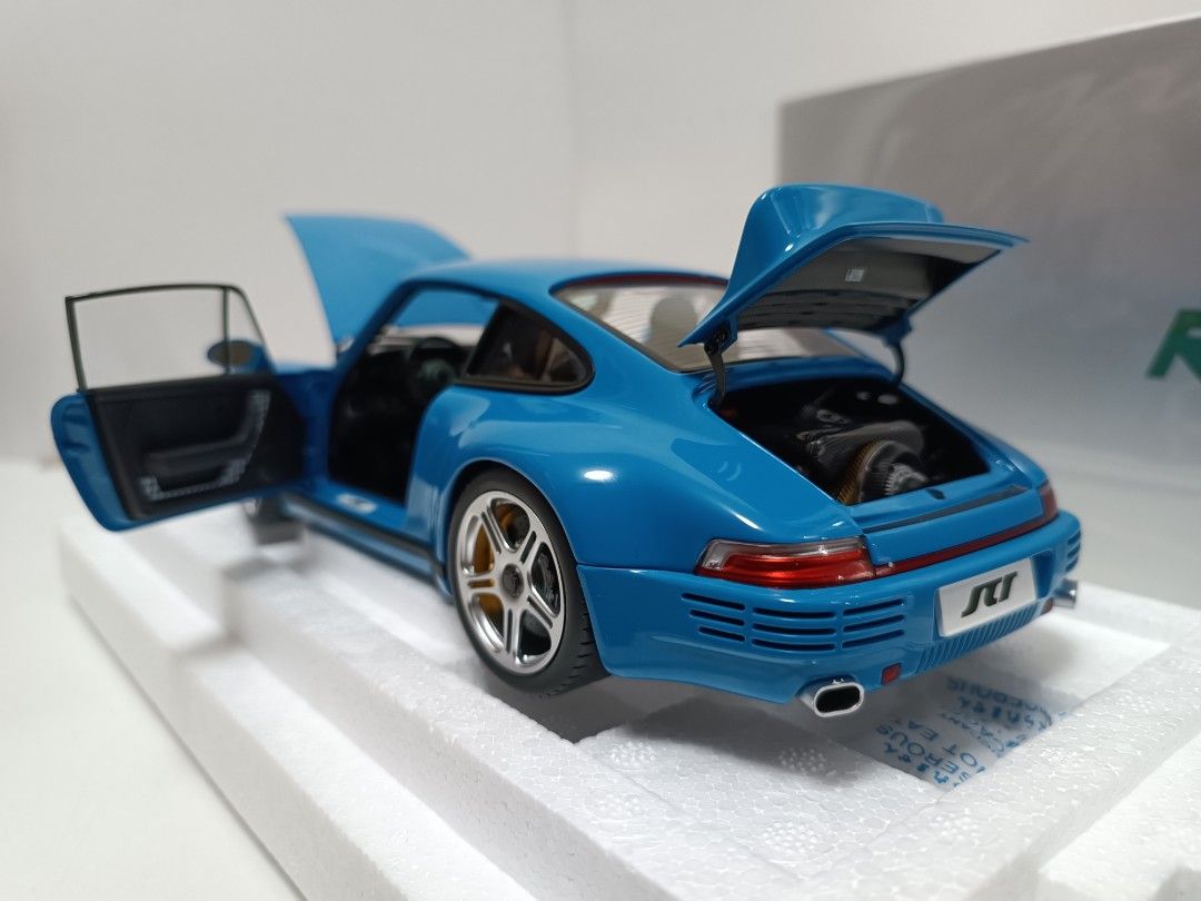 ▲超希少！Grey！Almost Real 1/18 ポルシェ Porsche 911 RUF SCR 2018 新品 限定品 AR