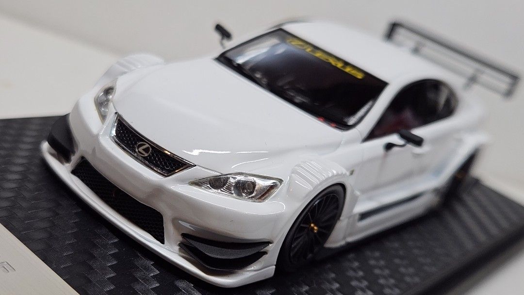 1/43 Hpi Lexus IS F Racing Concept White ISF JDM, 興趣及遊戲