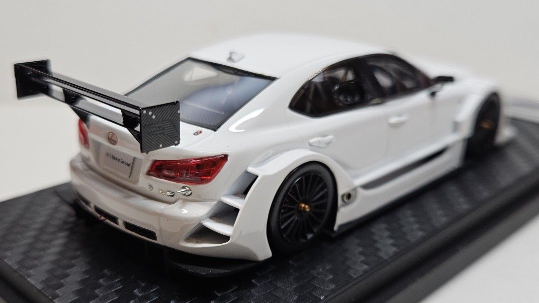 hpi-racing Lexus IS F ホワイト ミニカー 1/43 HPI-RACING HPI8426 Masstab: 1/43 | LEXUS ISF WHITE PEARL