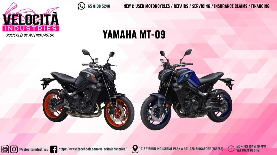 2022 YAMAHA MT09 (BOOKING REQUIRED), Motorcycles, Motorcycles for Sale