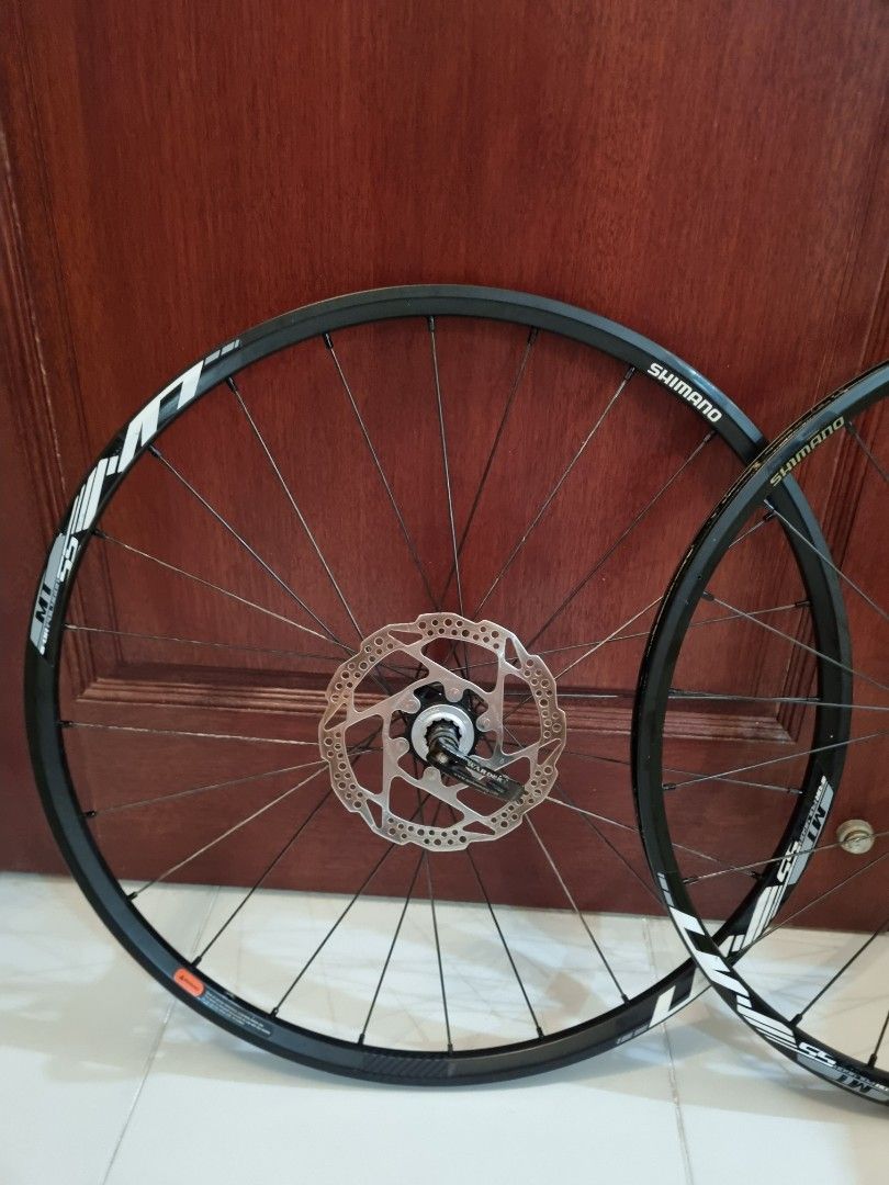 Shimano MT55 wheelset 26