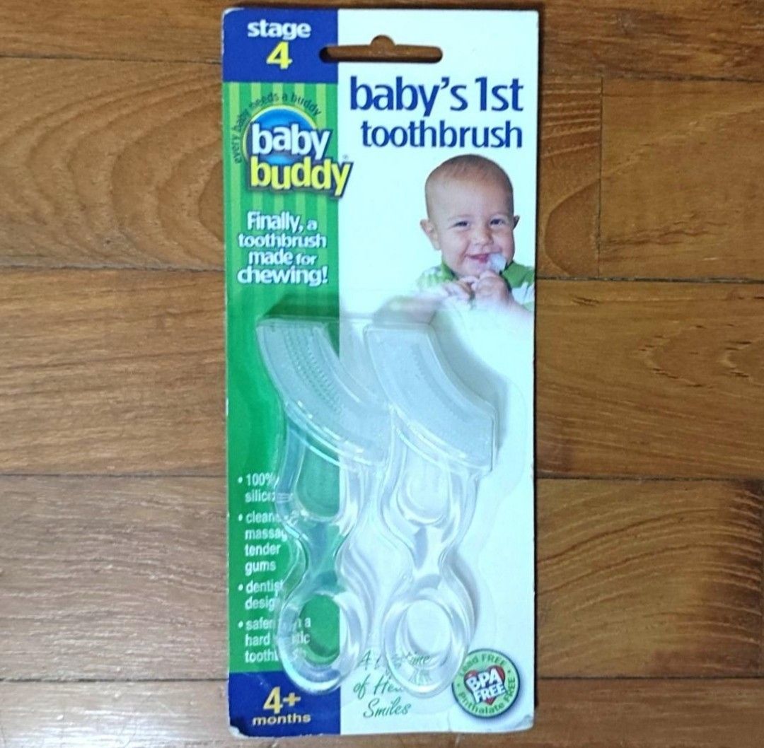 Baby buddy 2025 baby's first toothbrush