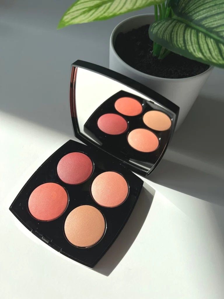 CHANEL 4 Rouges Yeux et Joues Eyeshadow & Blush Palette 958