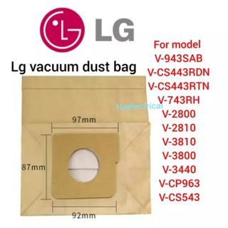 Lg vacuum outlet cleaner dust bag
