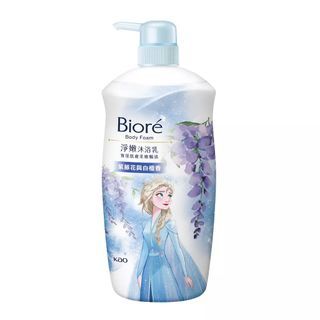 全新⭐__Bioré 蜜妮 淨嫩沐浴乳 紫藤花與白檀香 清爽型 1000g (迪士尼系列)