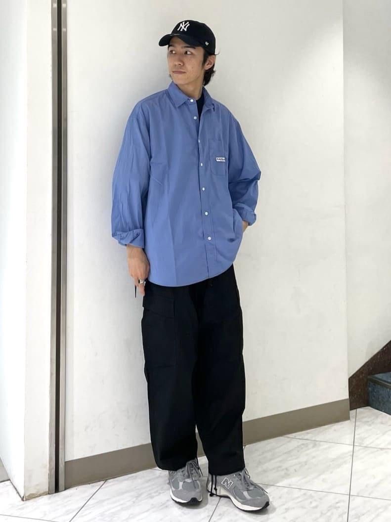 CAHLUMN Magazine Pocket Broad Shirt