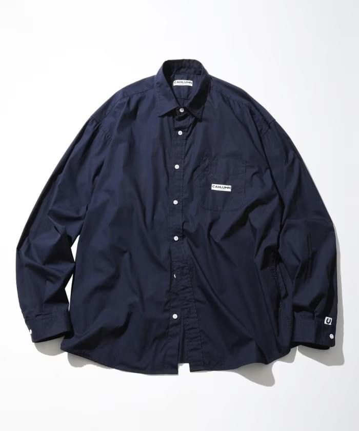 日本預訂] 長谷川昭雄CAHLUMN CAHLUMN JP MAGAZINE POCKET BROAD SHIRT