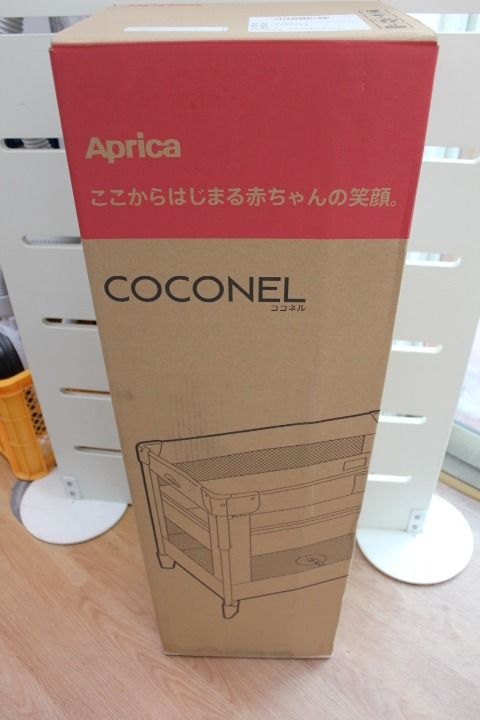 未使用未開封Aprica 折疊迷你嬰兒床Coconel Air Plus AB [2135971