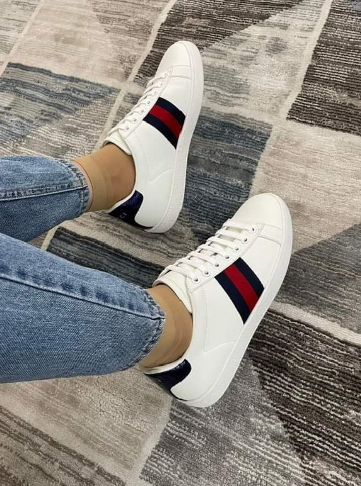 Red white and blue gucci shoes shop