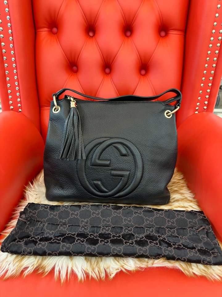 Gucci soho sale hobo shoulder bag