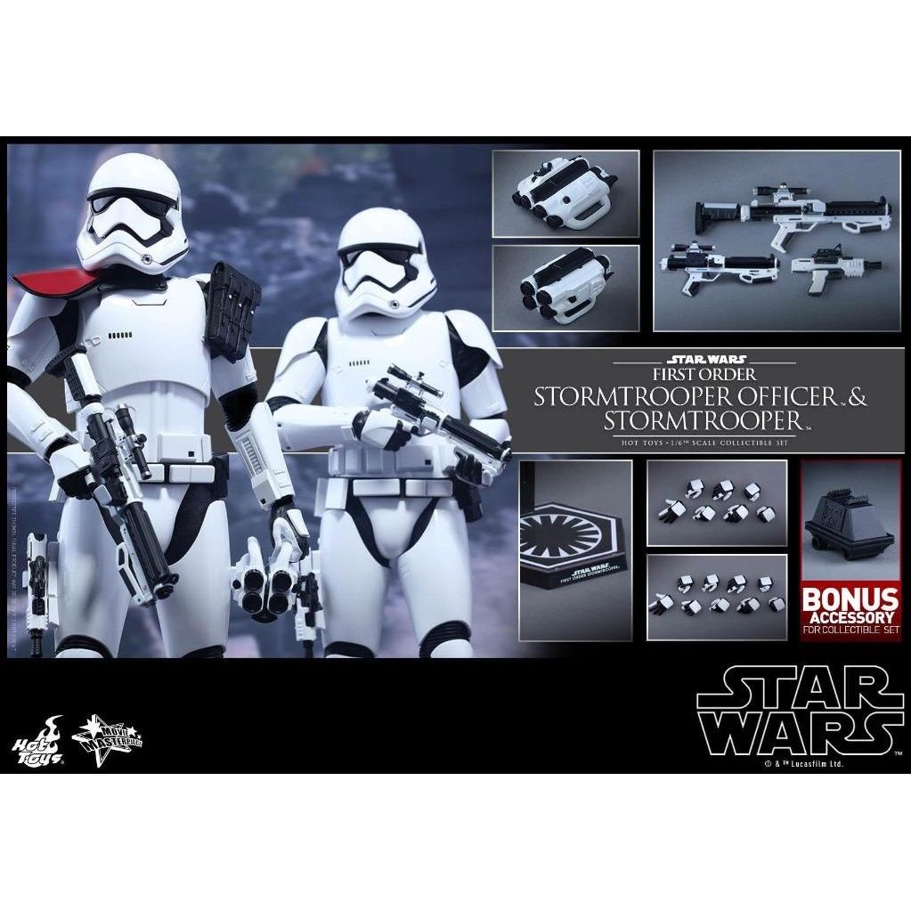 全新Hot Toys mms335 Star Wars First Order Stormtrooper Officer