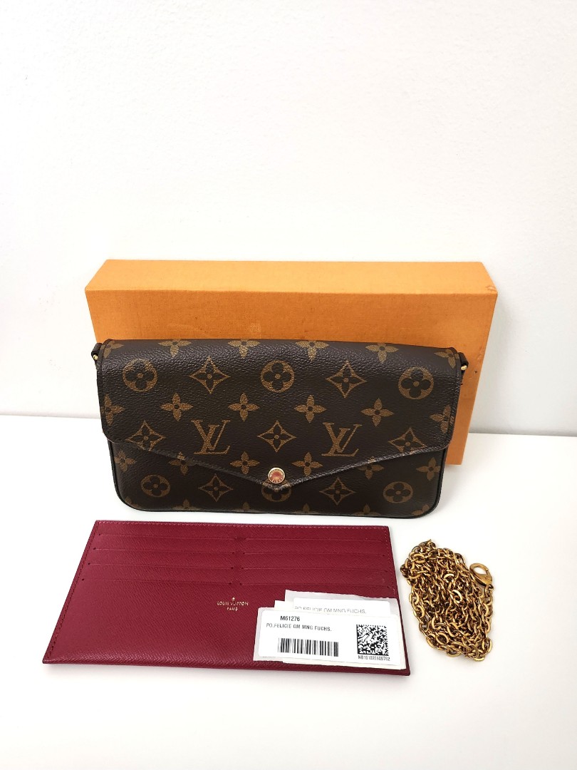 ✨️ Authentic LV Felicie Pochette Monogram, Luxury, Bags