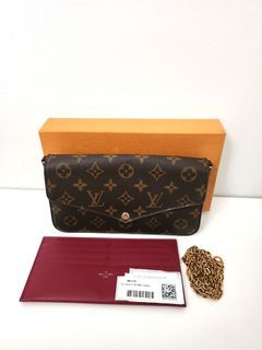 Felicie pochette monogram LV woc, Luxury, Bags & Wallets on Carousell