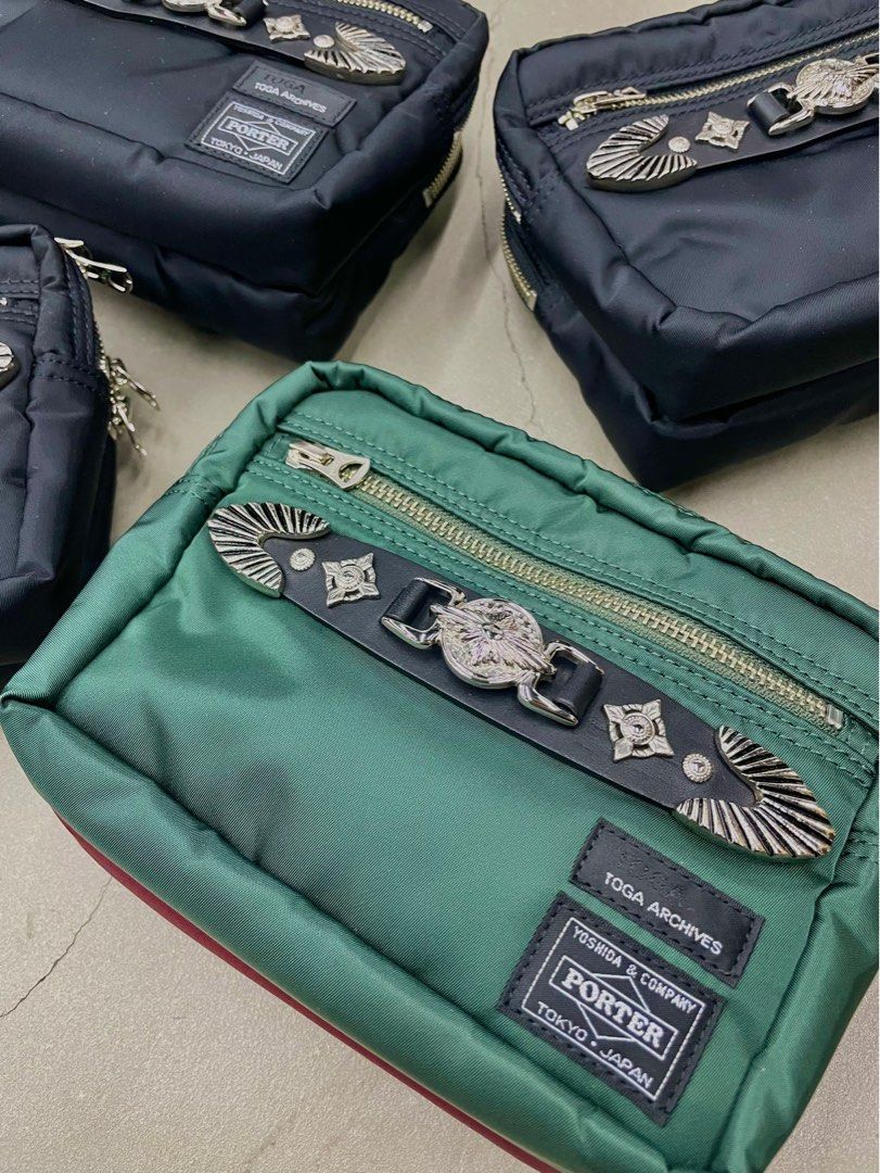 全新現貨> Toga x Porter SS23 Belt Bag Green 綠色《日本製》, 名牌