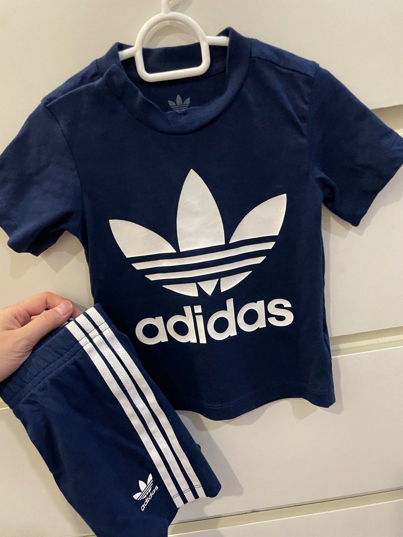 Adidas Baby Trefoil Set, Babies & Kids, Babies & Kids Fashion on Carousell