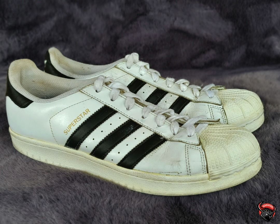 SALE Adidas Mens Superstar C77154 White Casual Shoes Sneakers Size