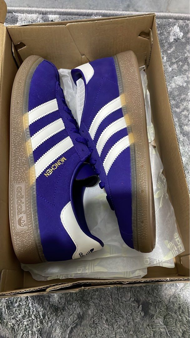 Adidas munchen outlet purple and yellow