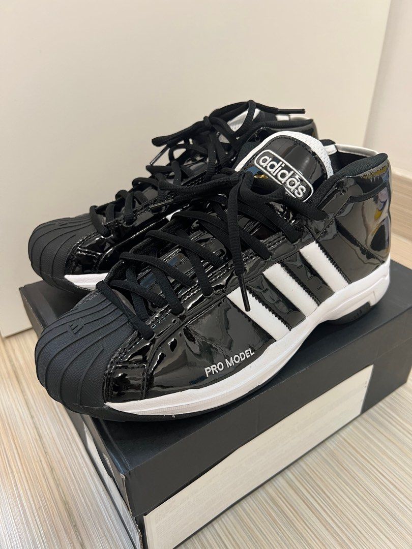 adidas original pro 2G basketball superstar 男裝, 鞋, Carousell