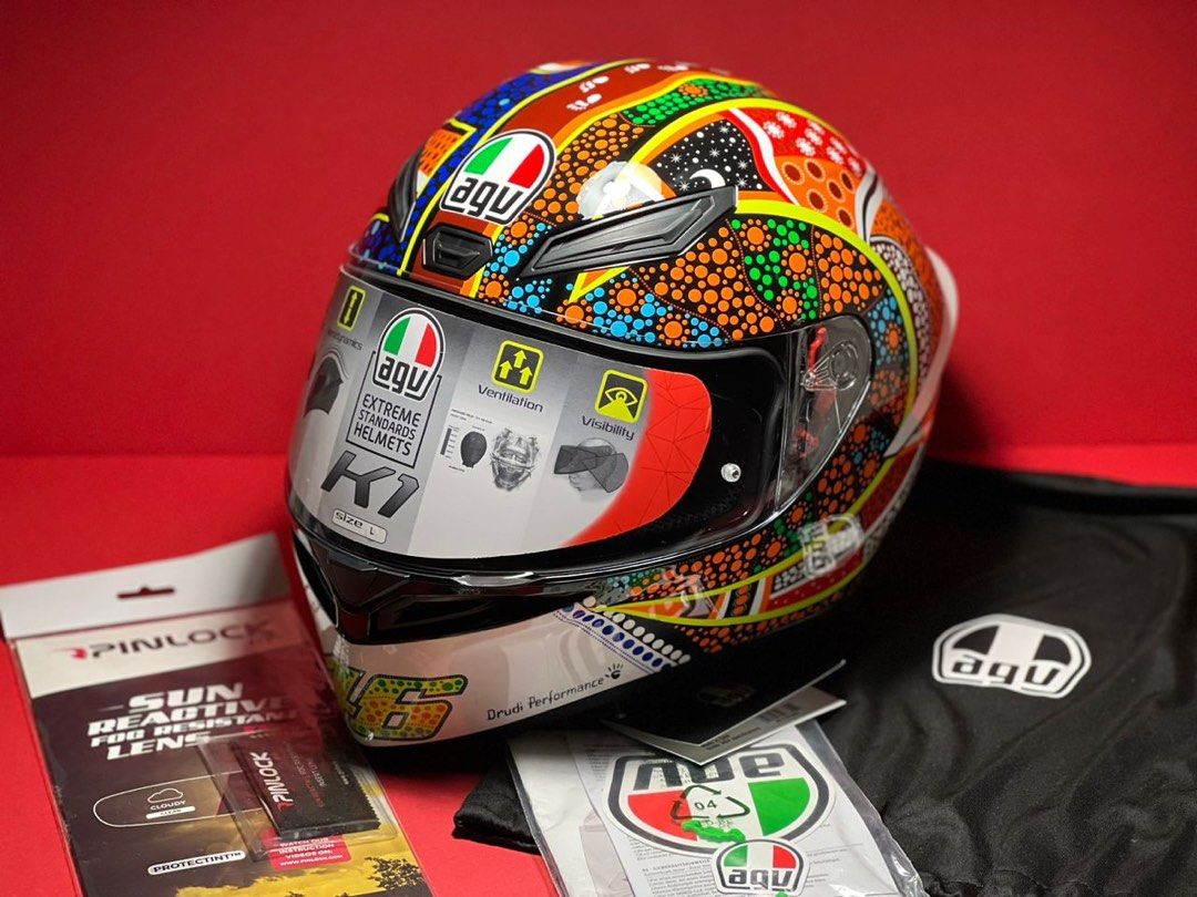 AGV K1 ROSSI DREAMTIME, Auto Accessories on Carousell