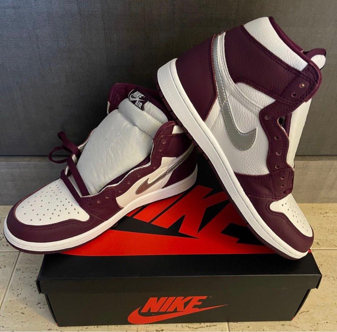 Air Jordan 1 Retro High OG Bordeaux Men s Fashion Footwear