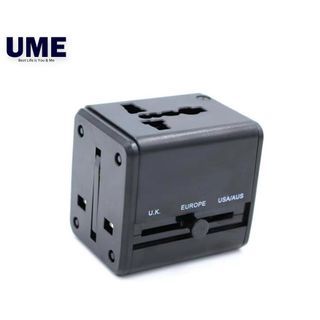 All in 1 Universal Multi-Nation Plug Travel Adapter With USB Port Charger AC Power Adaptor C995