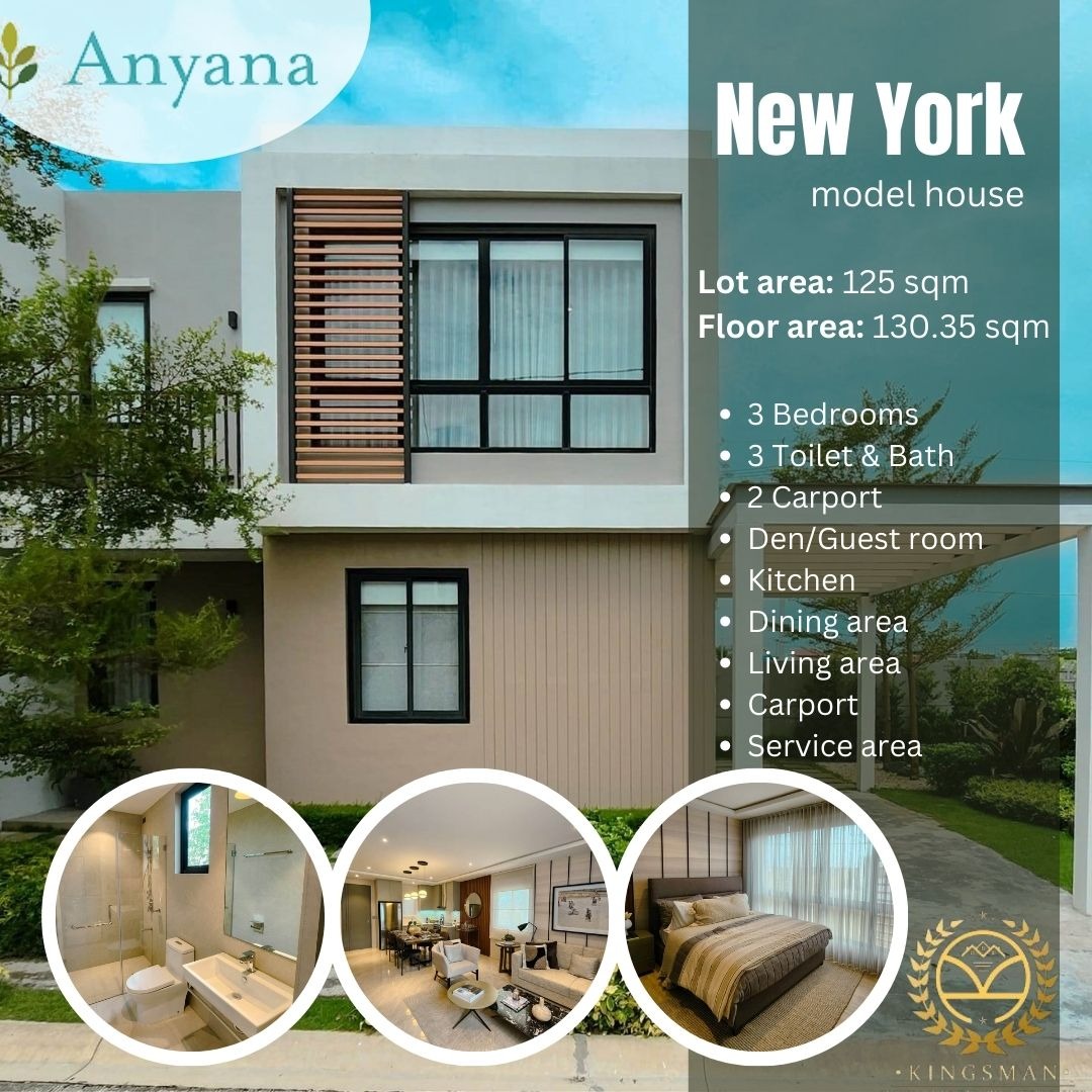 Anyana New York model house, Property, For Sale, House & Lot on Carousell