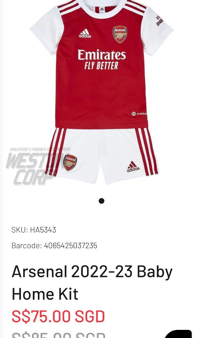 Baby arsenal hotsell kit 2020