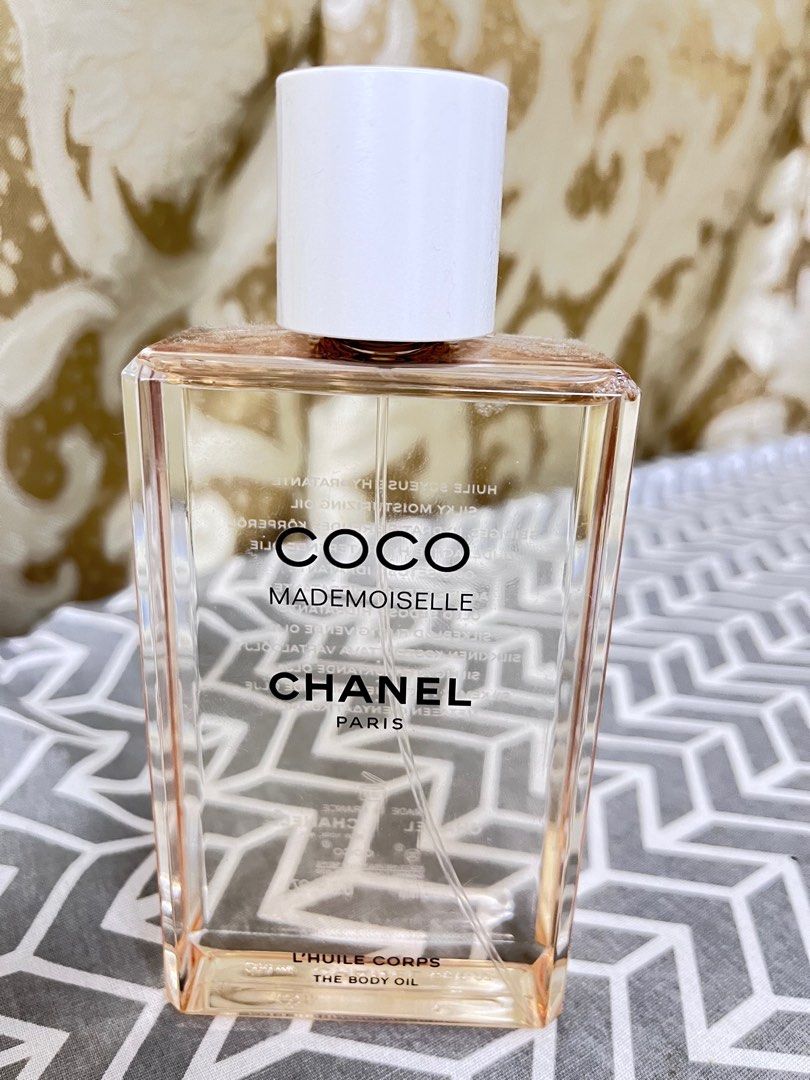 Authentic Chanel Coco Mademoiselle The Body Oil - Silky Moisturizer, Beauty  & Personal Care, Fragrance & Deodorants on Carousell