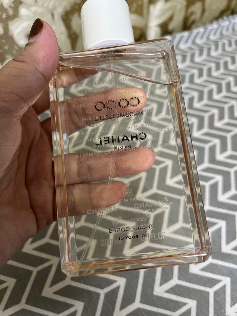 Authentic Chanel Coco Mademoiselle The Body Oil - Silky Moisturizer, Beauty  & Personal Care, Fragrance & Deodorants on Carousell