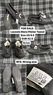 AUTHENTIC Mens Lacoste Loafers Men s Fashion Footwear Dress