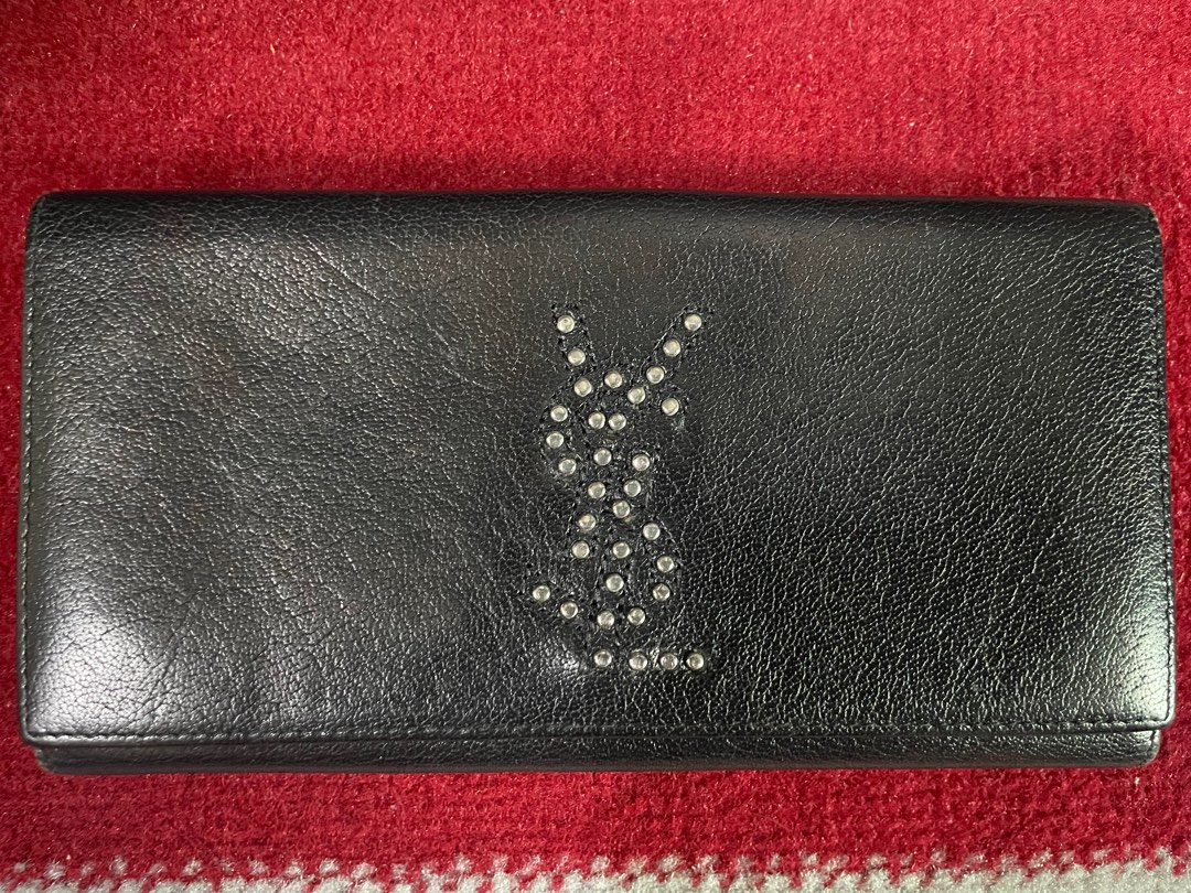 Authentic YSL wallet on Carousell